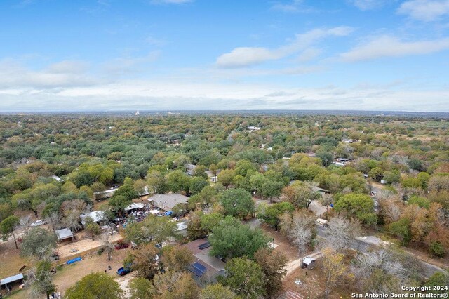 22620 Little Walnut Dr, San Antonio, TX 78264 - aerial view of property and surrounding area with a forest