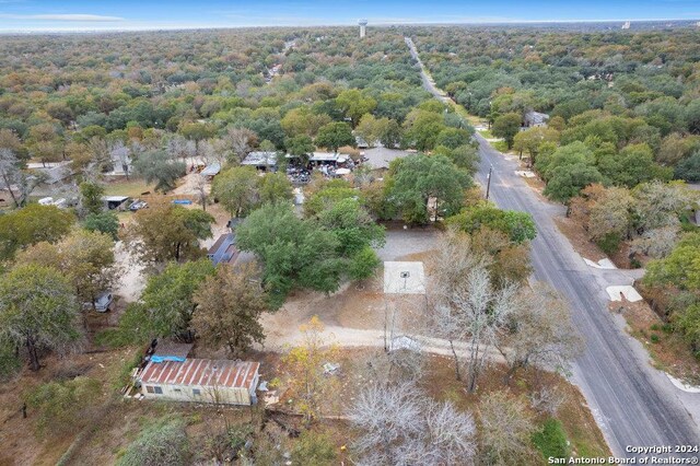 22620 Little Walnut Dr, San Antonio, TX 78264 - aerial view of property and surrounding area featuring a forest