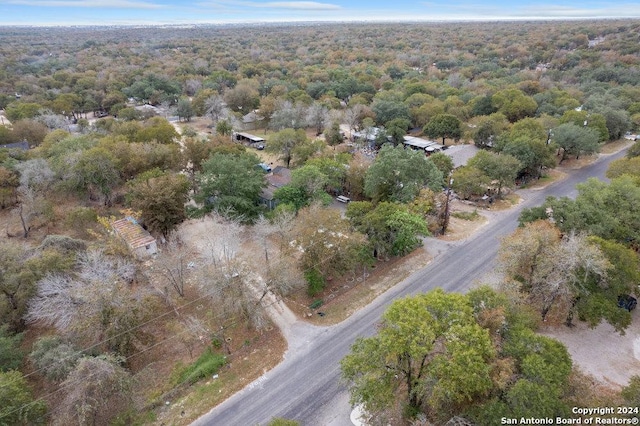 22620 Little Walnut Dr, San Antonio, TX 78264 - bird's eye view of a heavily wooded area