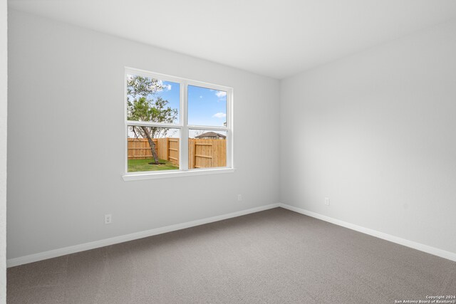 empty room featuring carpet floors