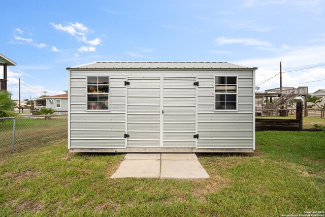1517 S Magnolia St, Rockport, TX 78382 - view of shed