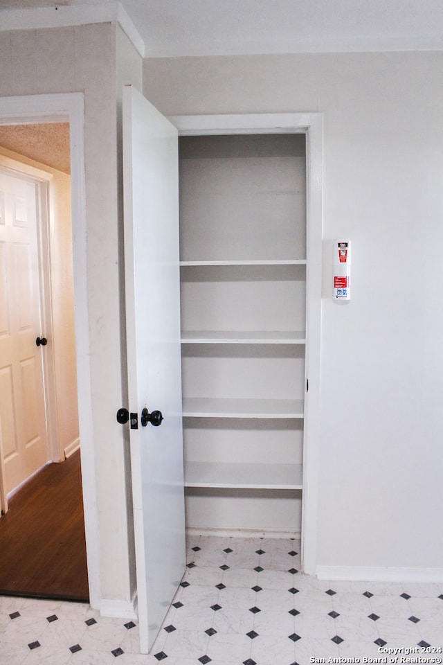 view of closet