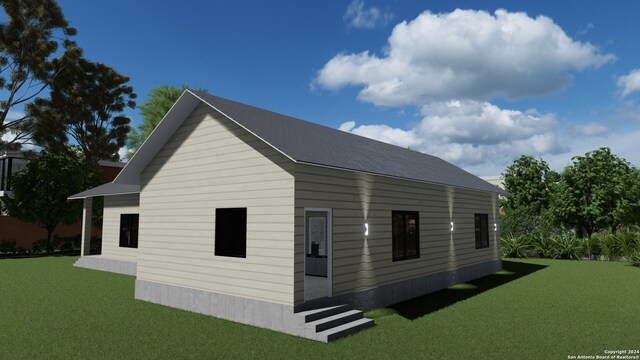 341 Avondale Ave, San Antonio, TX 78223 - view of property exterior with a yard