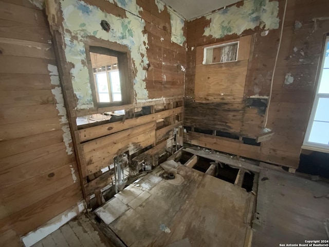 341 Avondale Ave, San Antonio, TX 78223 - miscellaneous room featuring wood walls