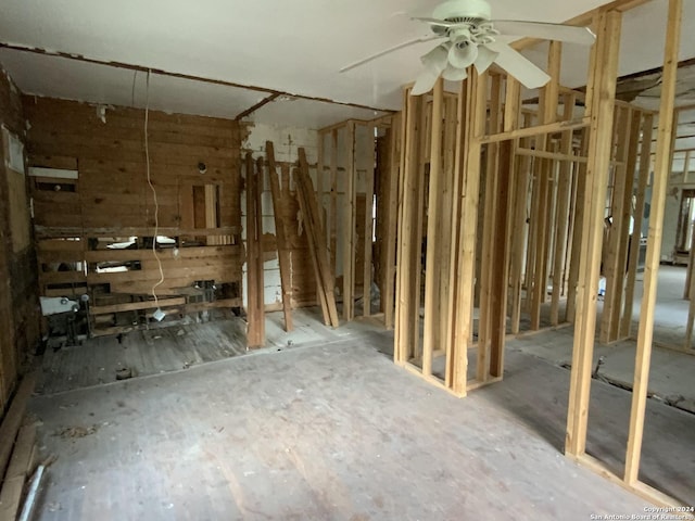 341 Avondale Ave, San Antonio, TX 78223 - miscellaneous room with a ceiling fan