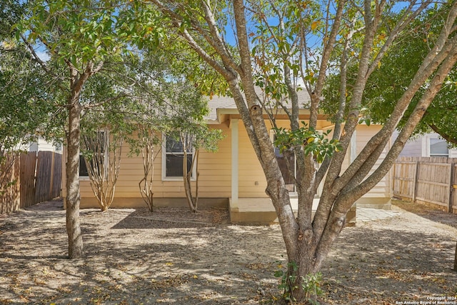 view of rear view of house