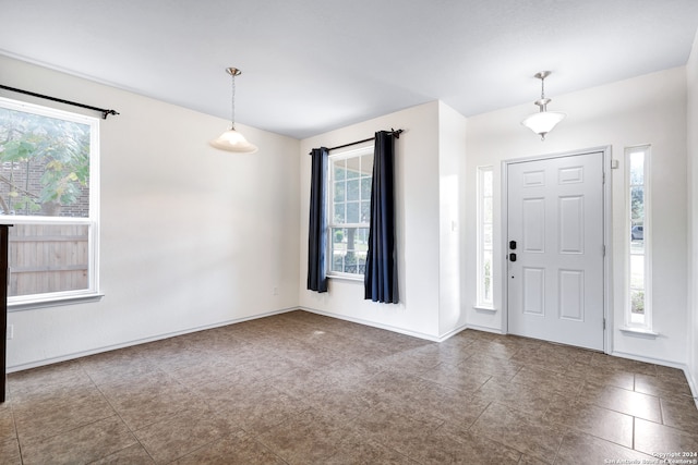 entryway with a healthy amount of sunlight