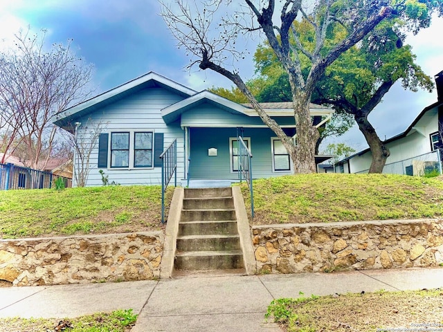 view of bungalow-style house