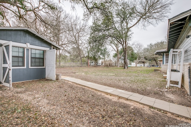 view of yard