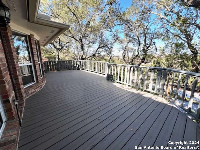 view of deck