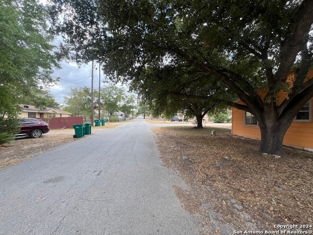 view of street