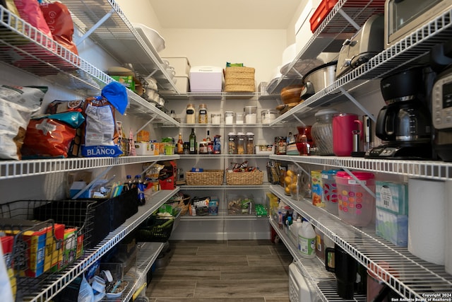 view of pantry