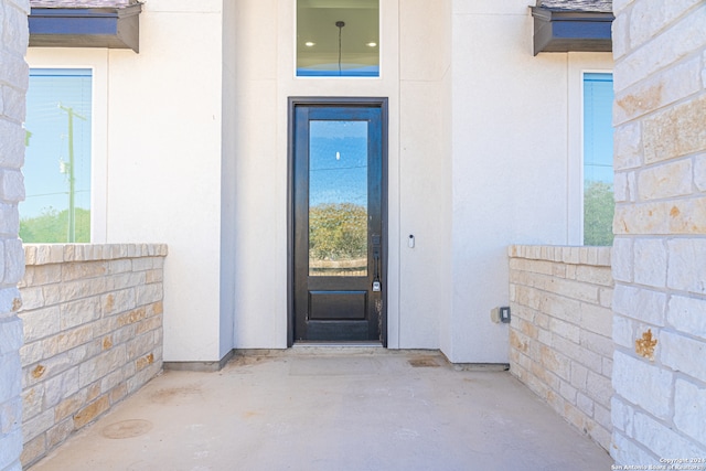 view of property entrance