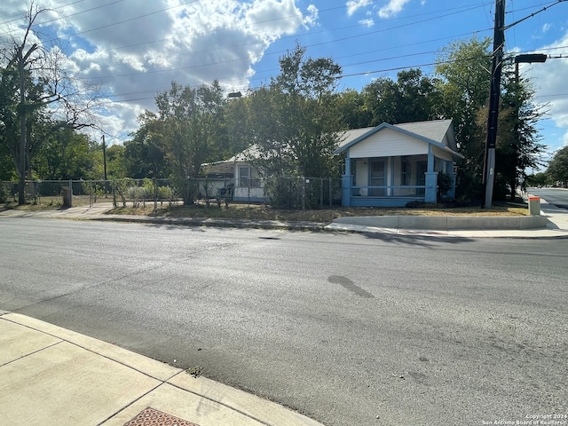 view of road