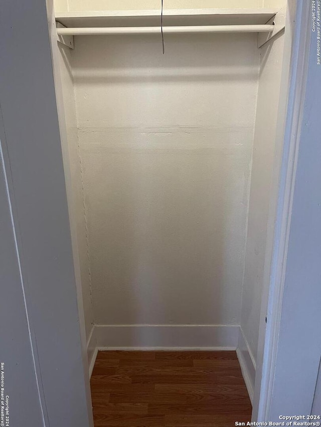 view of closet