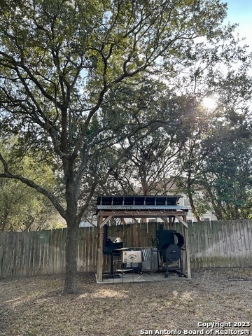 view of outdoor structure