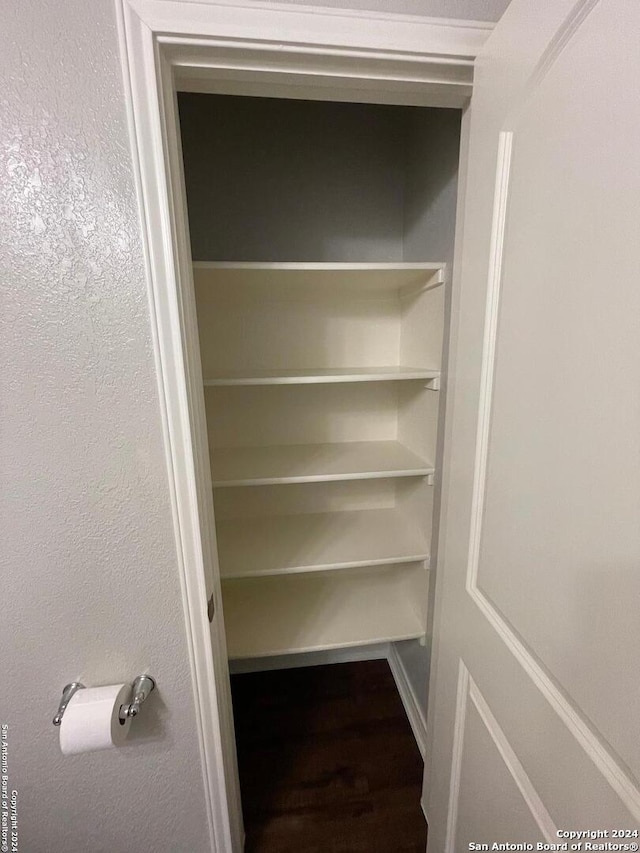 view of closet