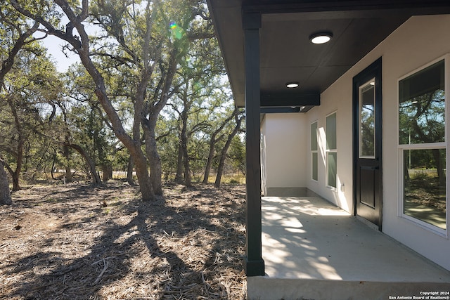 exterior space featuring a patio area