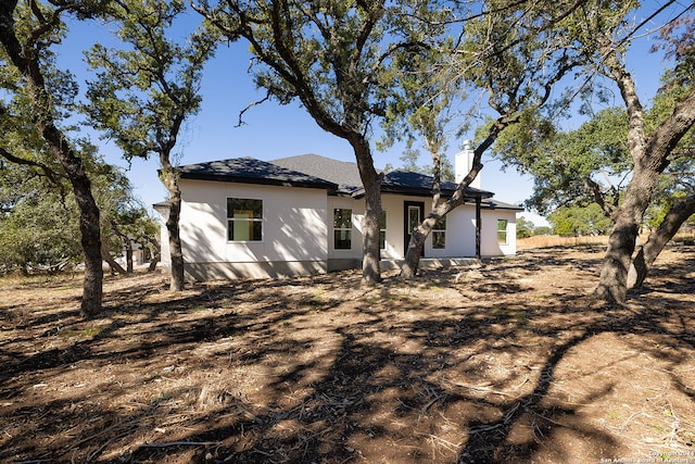 view of back of property