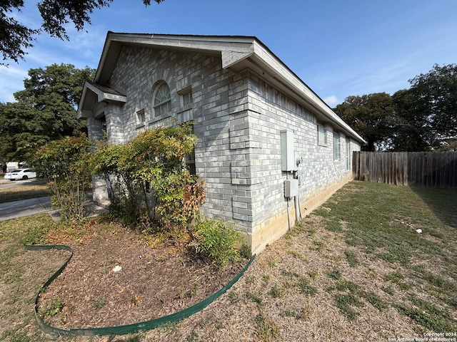 view of side of property