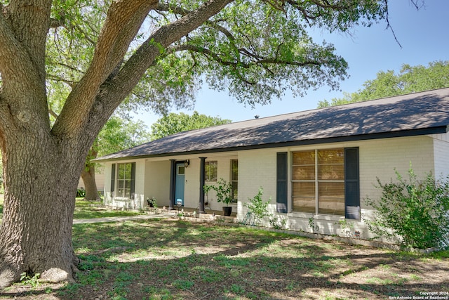 view of ranch-style house