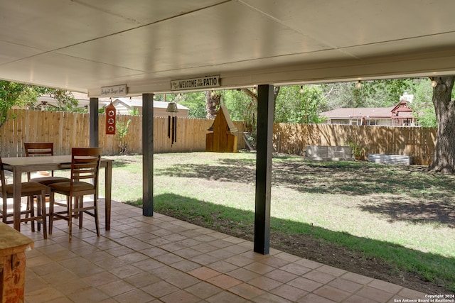 view of patio