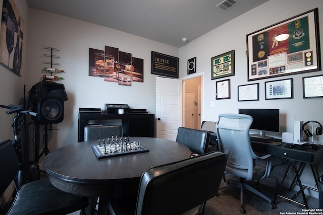 9104 Pepperton Ln, San Antonio, TX 78254 - view of carpeted office space