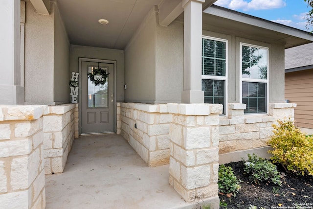 view of property entrance