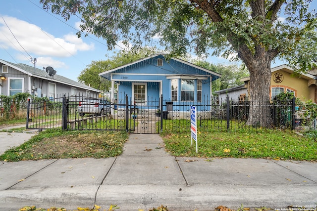 view of bungalow-style house