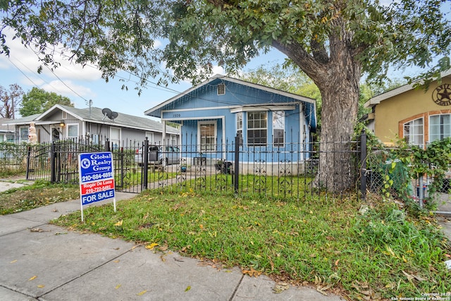 view of bungalow-style home