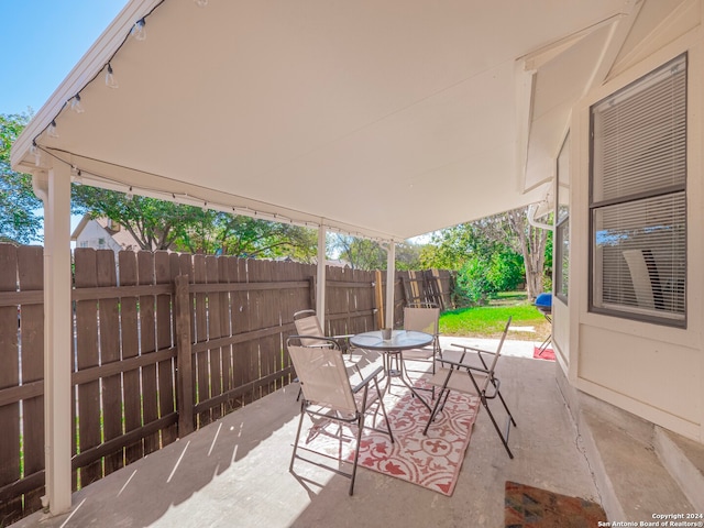 view of patio / terrace