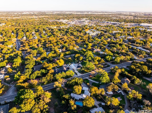 aerial view