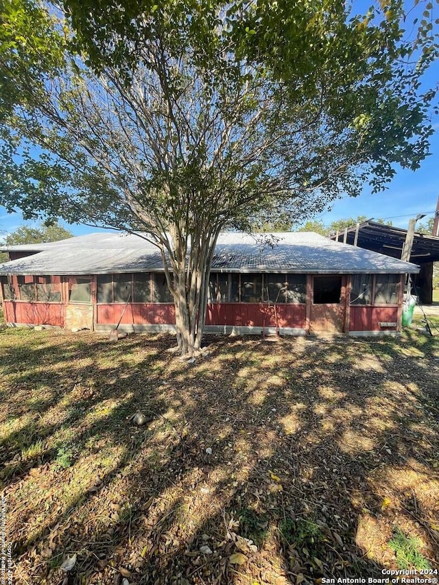 view of rear view of house