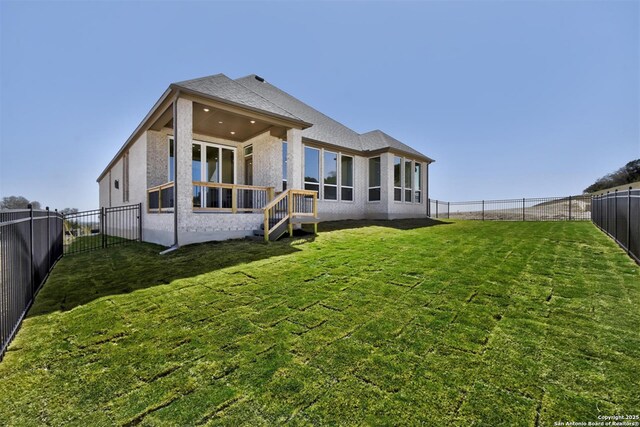 334 Dulce Vis, Boerne, TX 78006 - back of house with stucco siding