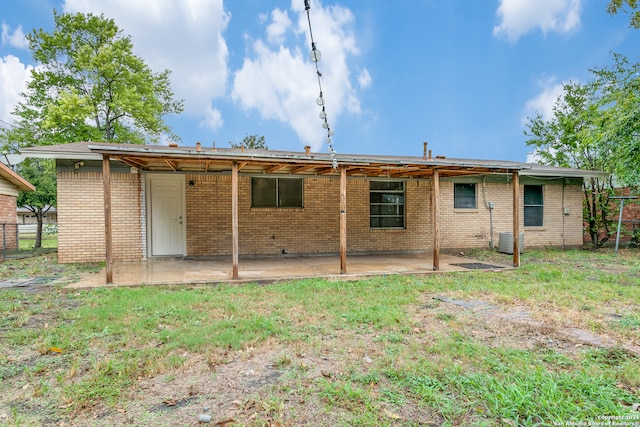 view of rear view of property