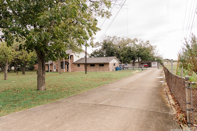 view of street