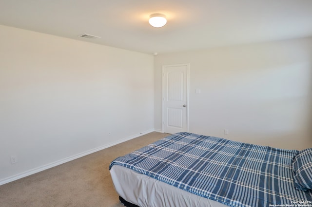 bedroom featuring carpet floors