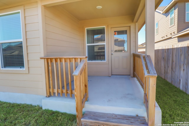 view of property entrance