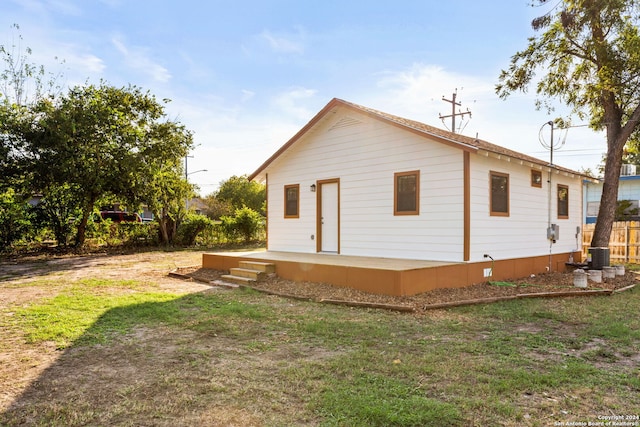 view of rear view of house