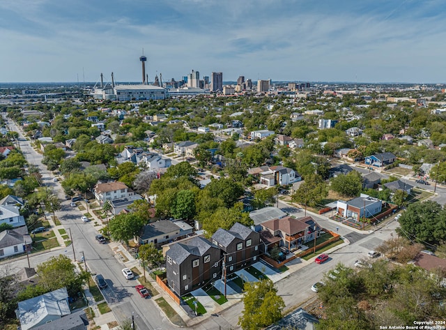 aerial view