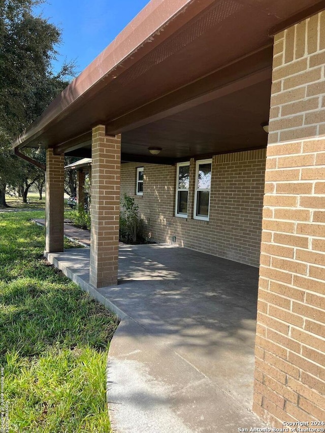 view of patio