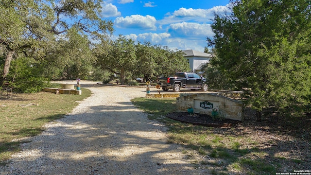 view of road