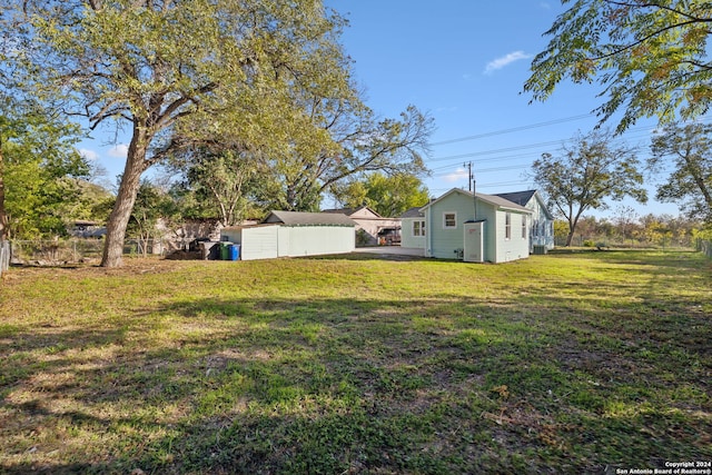 view of yard