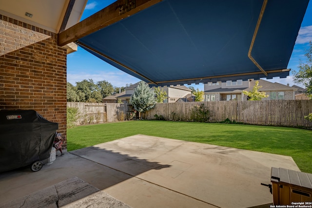 view of patio / terrace featuring area for grilling