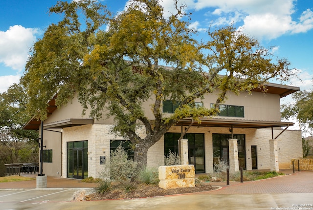 view of rear view of house