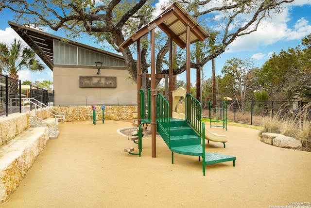 view of play area