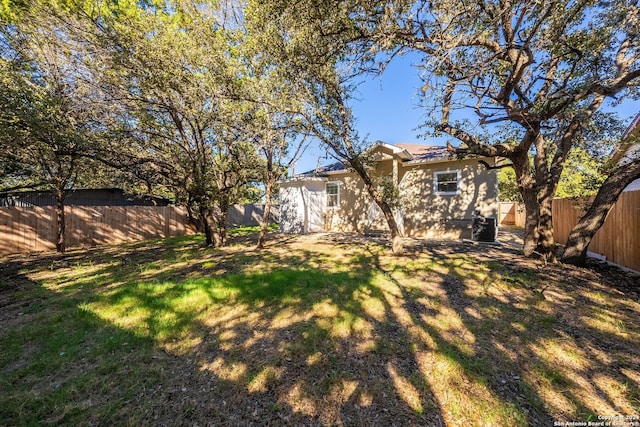1153 Singing Hills Dr, Canyon Lake, TX 78133 - view of yard