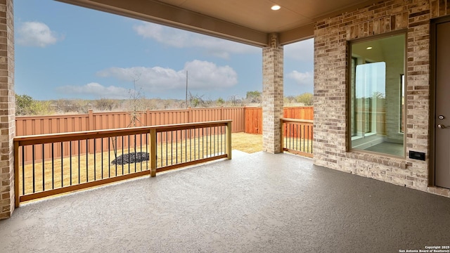 view of patio