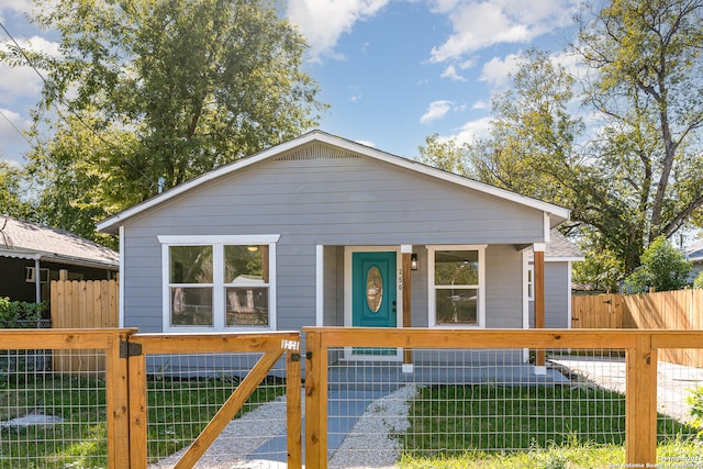 view of front of home with a porch