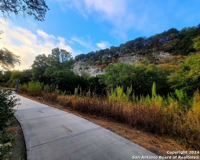 view of road